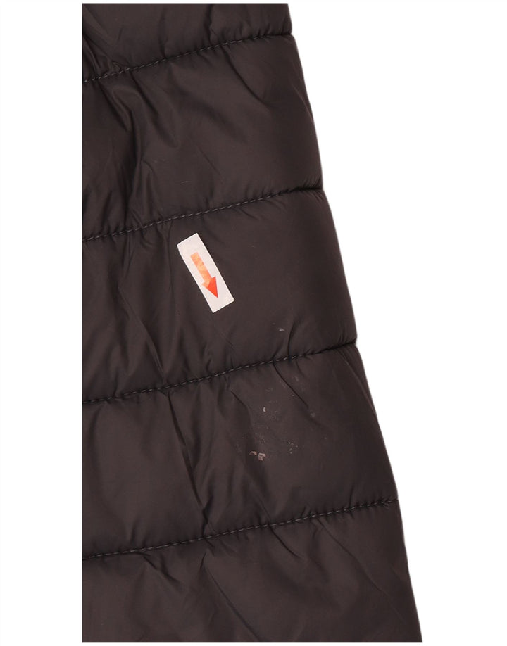 Superdry Chaqueta Acolchada Mujer UK 46 Grande Nylon Gris