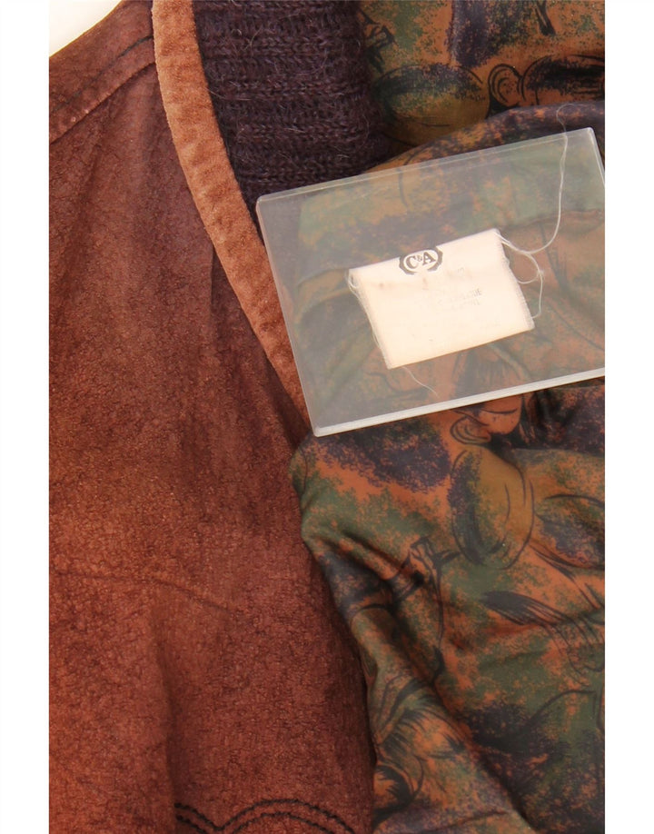 C&A Chaqueta bomber de punto para hombre, talla mediana, multicolor, Fair Isle