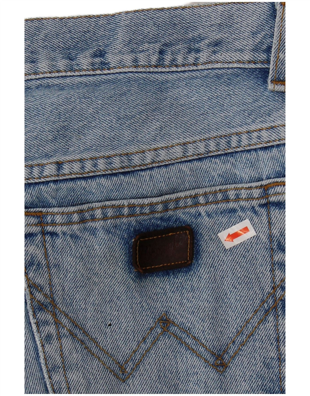 WRANGLER Mens Straight Jeans W28 L31 Blue Cotton