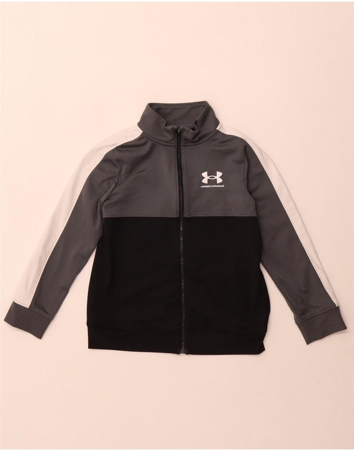 Under Armour Chándal para niño, chaqueta superior, talla pequeña, multicolor, 7-8 años