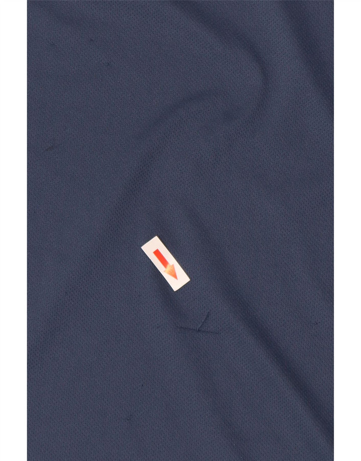Adidas Mens Climalite Camiseta Top Grande Azul Marino