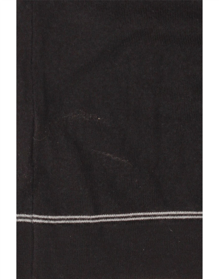 CALVIN KLEIN JEANS Suéter tipo jersey con cuello redondo para mujer UK 10 Small Grey