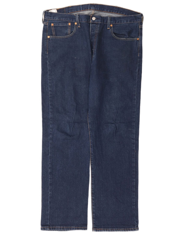 Levi's Jeans rectos 501 para hombre W38 L30 Algodón azul marino