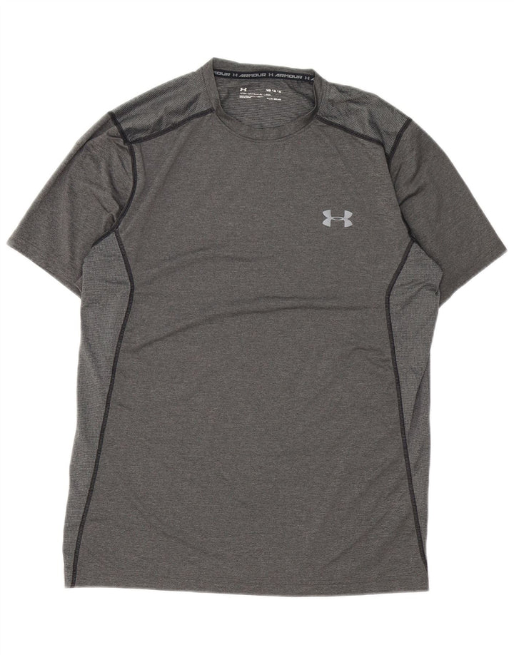 Camiseta Under Armour Heat Gear para hombre Top Poliéster gris medio