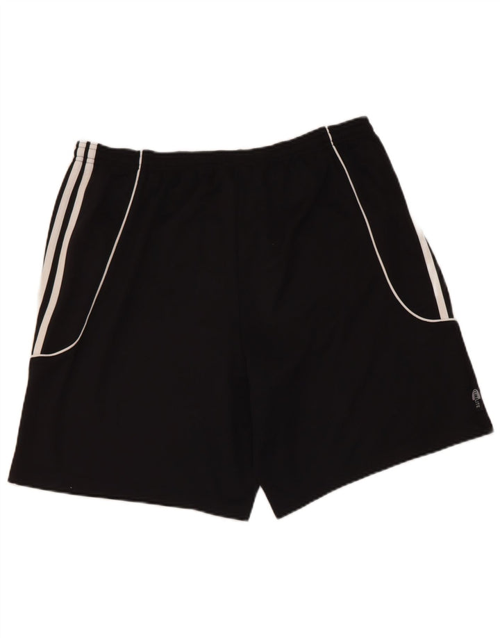 Adidas Mens Climalite Sport Shorts Grande Negro Poliéster