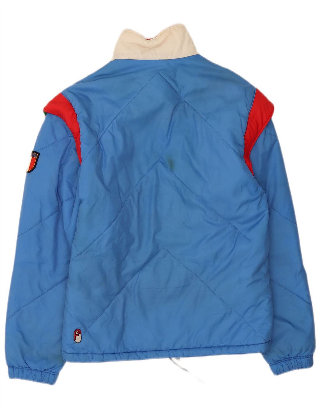 Chaqueta acolchada hombre La Font IT 48 Poliamida color block azul medio