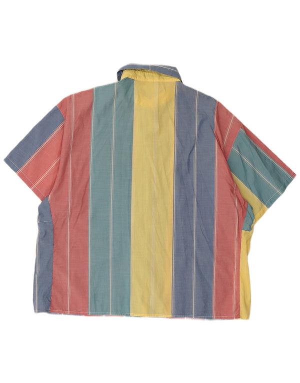 Camisa Mujer Les Copains Manga Corta XL Rayas Multicolor