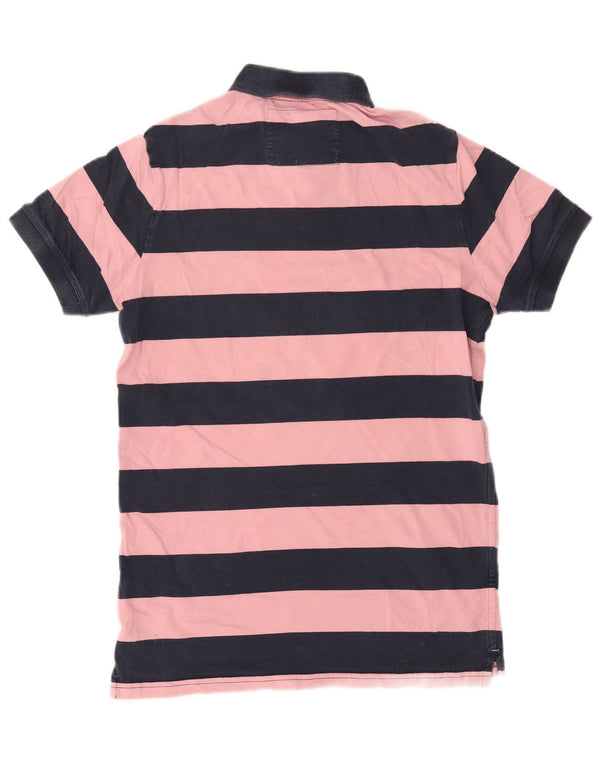 Polo Jack Wills Hombre XS Algodón Rayas Azul Marino