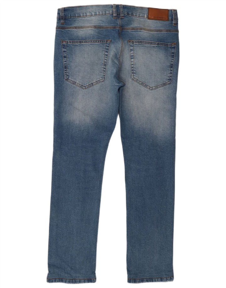 French Connection Vaqueros ajustados para hombre W36 L32 Algodón azul