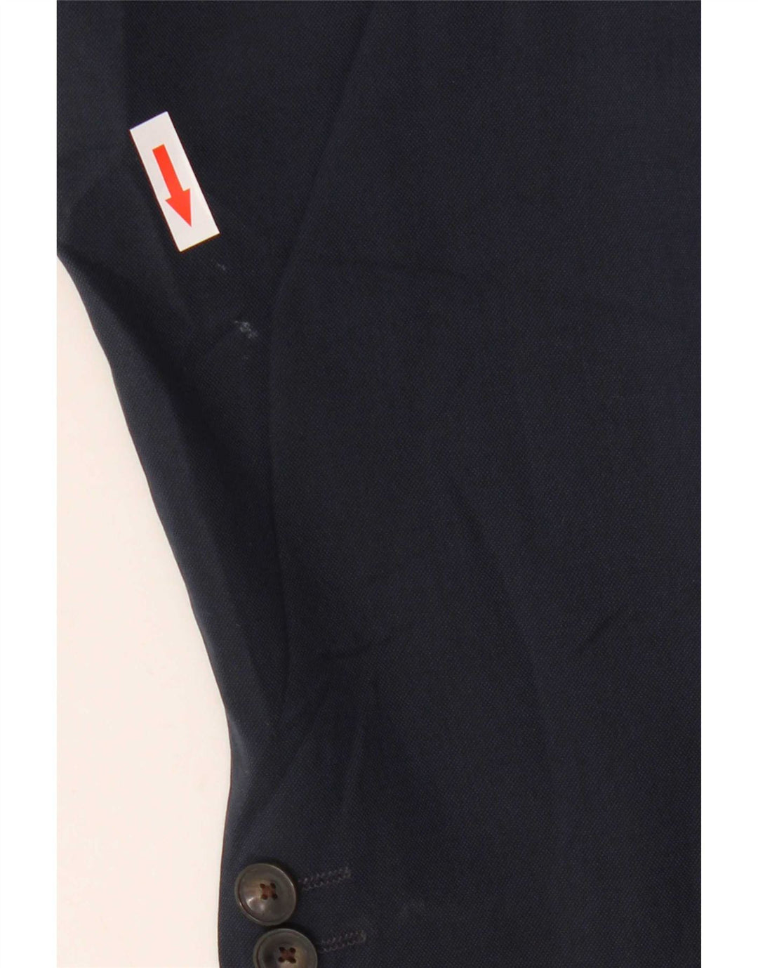 Marks & Spencer Chaqueta tipo blazer de 2 botones para hombre UK 46 3XL Poliéster azul marino