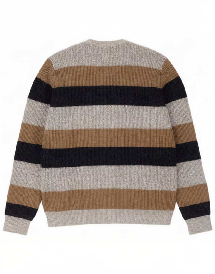 Marks & Spencer Jersey De Cuello Redondo Para Hombre Gris Grande Colorblock