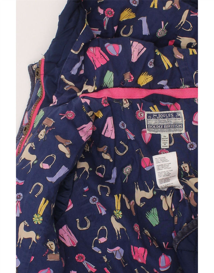 Joules Chaqueta Acolchada Niña 5-6 Años Azul Marino Poliéster
