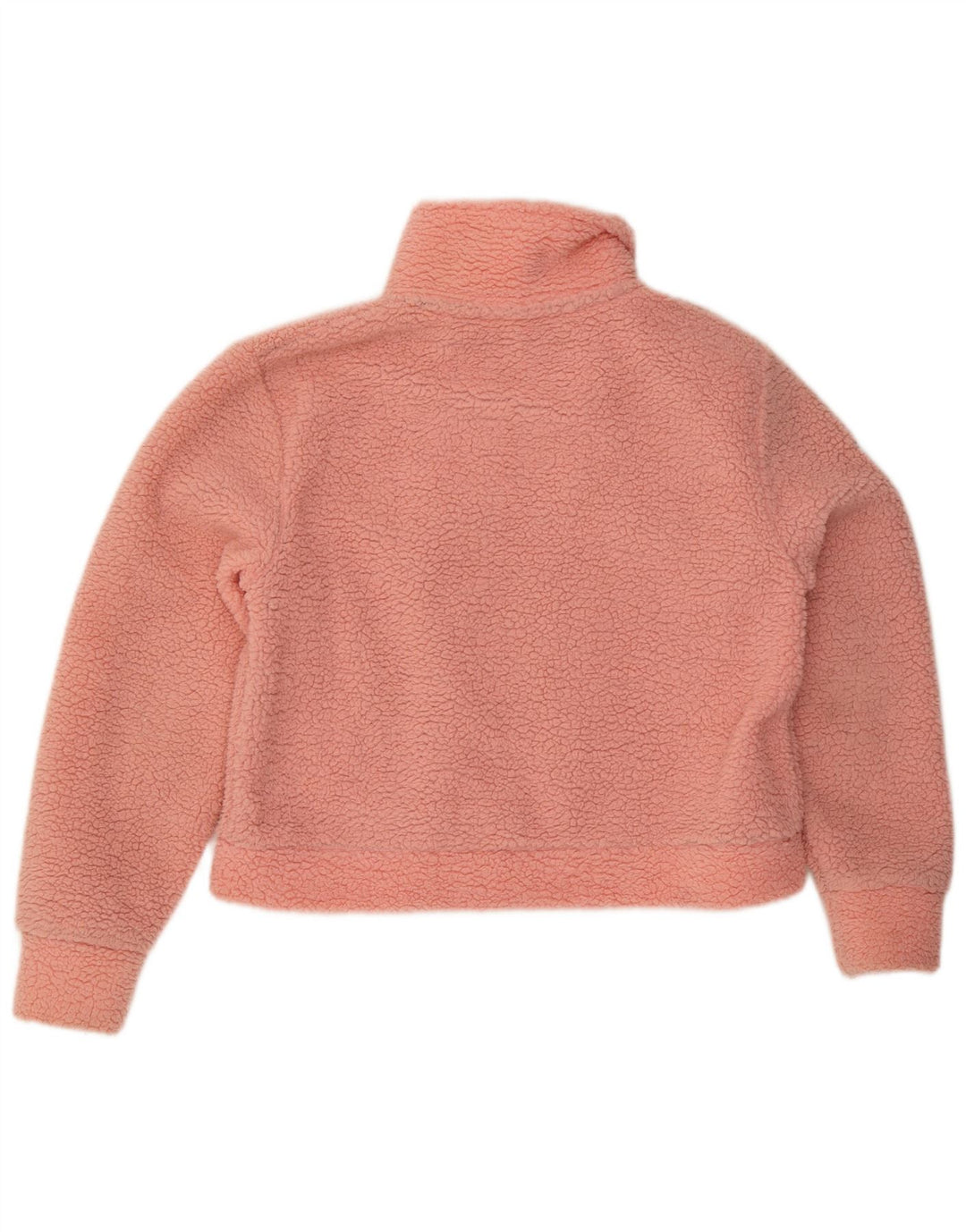Superdry Mujer Teddy Bear Chaqueta Polar Extragrande UK 10 Small Pink