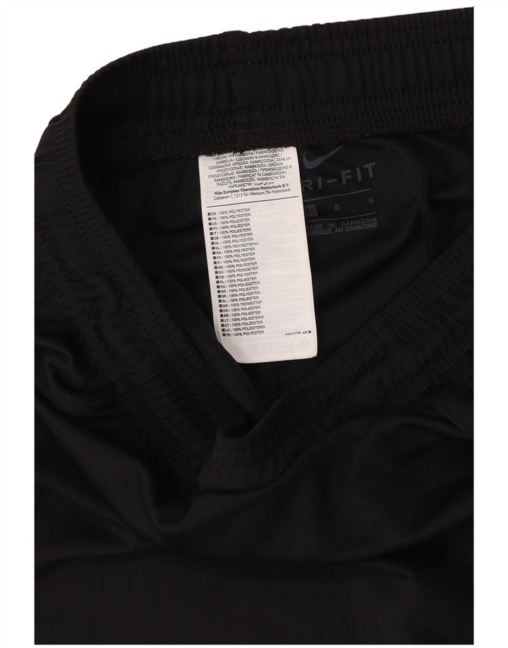 Nike Dri Fit - Pantalones cortos deportivos para hombre (poliéster), color negro