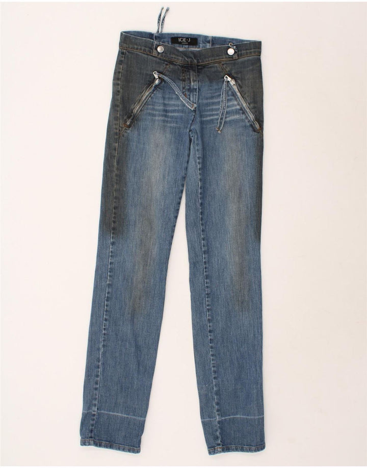 ICEBERG Womens Slim Jeans W28 L32 Blue | Vintage Iceberg | Thrift | Second-Hand Iceberg | Used Clothing | Messina Hembry 