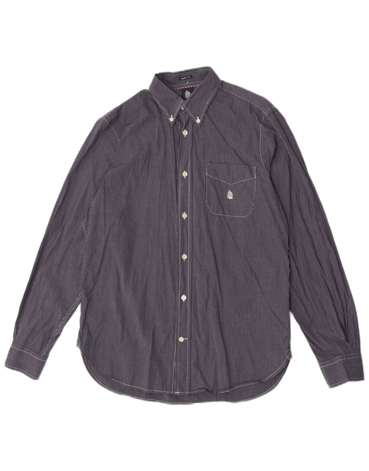 Marina Yachting Camisa Regular Fit Hombre Talla 39 Medium Azul Marino Cuadros