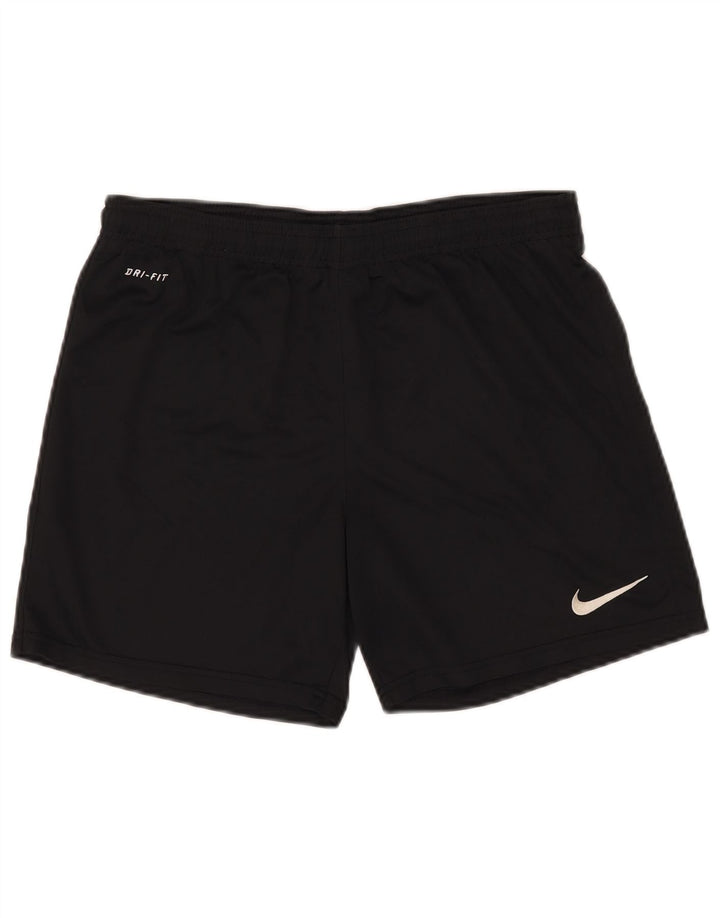 Nike Dri Fit - Pantalones cortos deportivos para hombre (poliéster), color negro