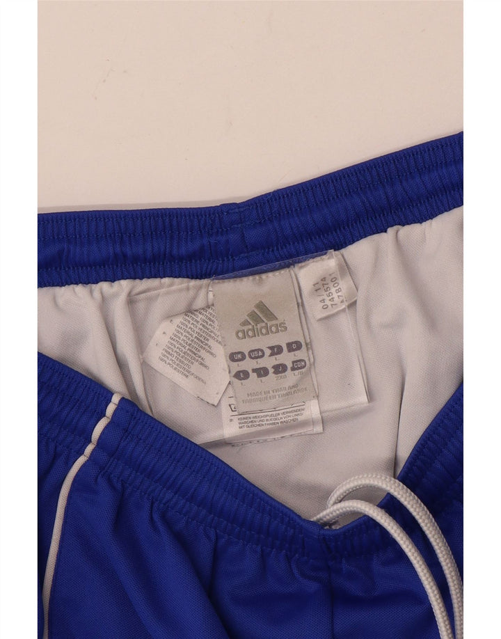 Adidas Mens Climalite Sport Shorts Grande Azul Poliéster