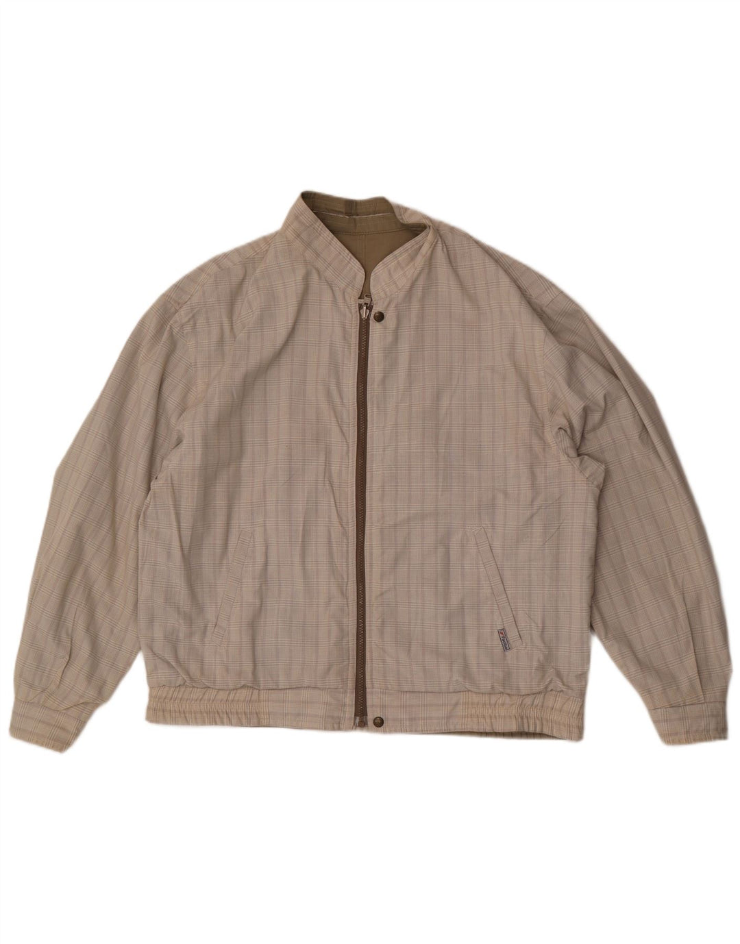 Faciba Chaqueta bomber reversible para hombre IT 54 2X Poliéster caqui