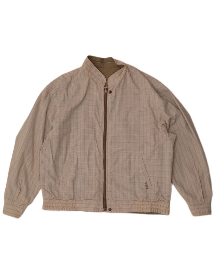 Faciba Chaqueta bomber reversible para hombre IT 54 2X Poliéster caqui