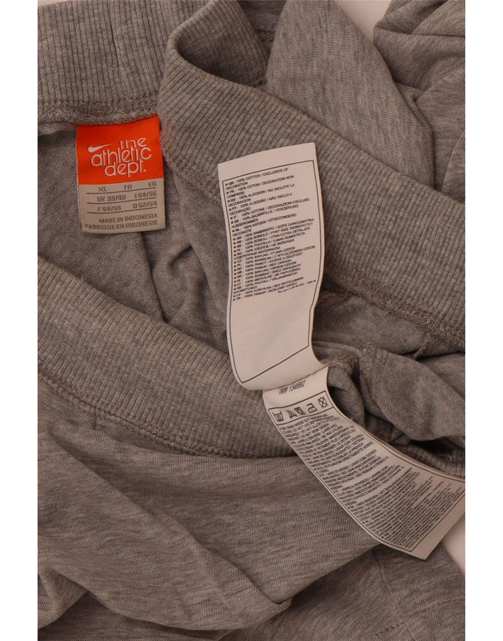 NIKE Pantalones cortos deportivos para hombre XL Gris Algodón