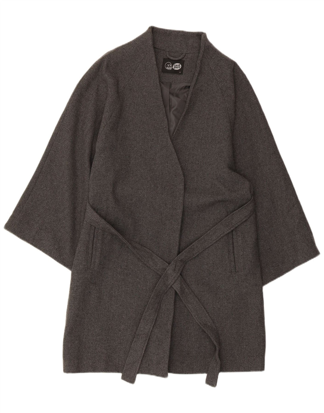 CHEAP MONDAY Abrigo para mujer ES 40 Pequeño Gris Acrílico