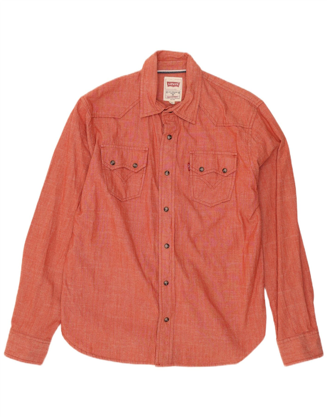 Camisa Levi's Hombre Algodón Rojo Medio