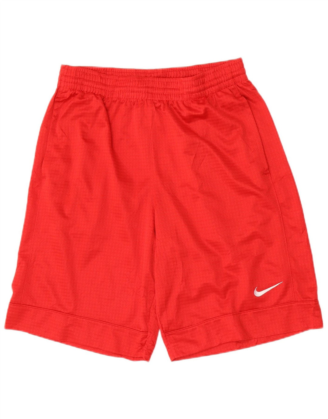 Pantalón corto deportivo Nike para hombre Poliéster rojo mediano
