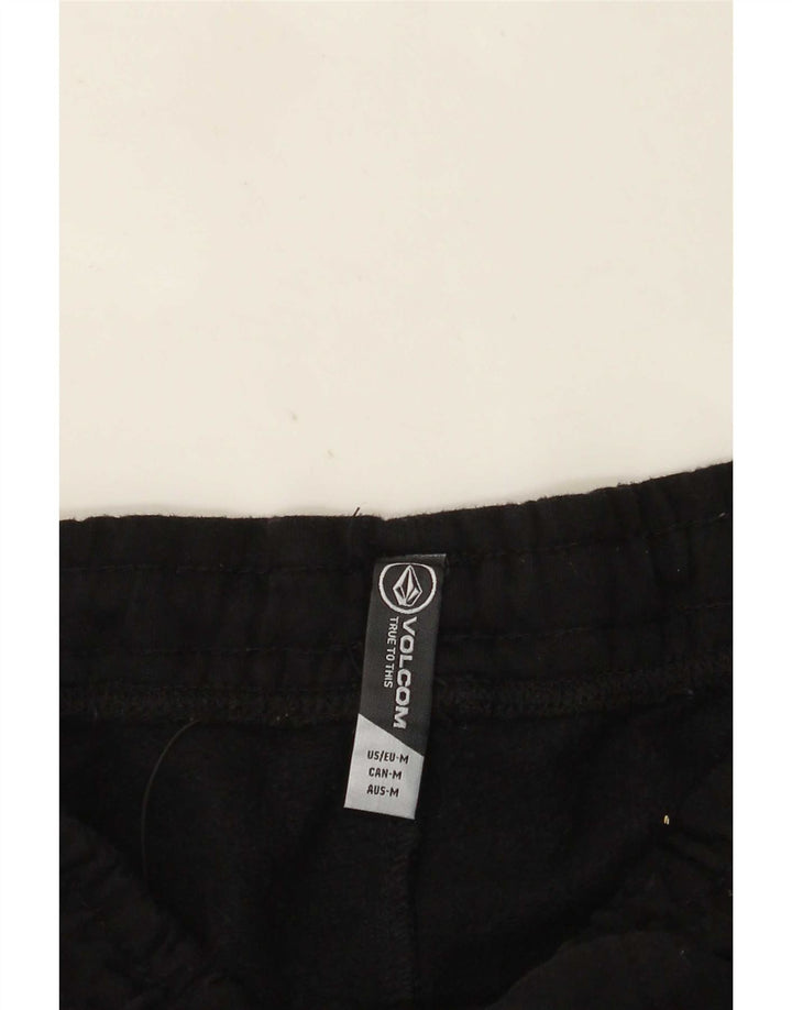 Volcom Pantalones de chándal con estampado gráfico para mujer Joggers UK 44 Medium Black