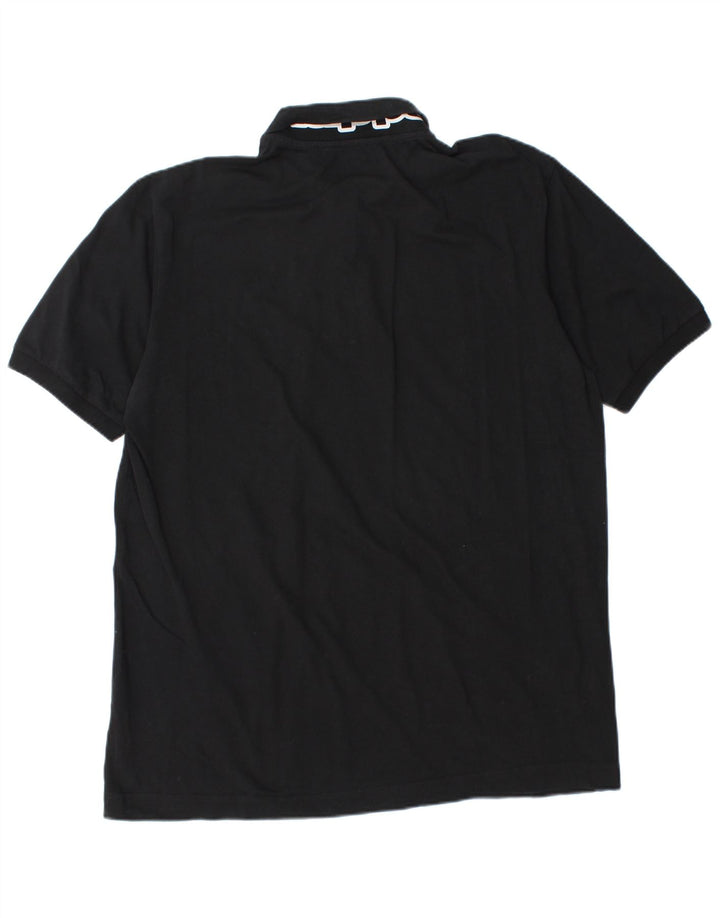 Kappa Polo Hombre 2XL Algodón Negro