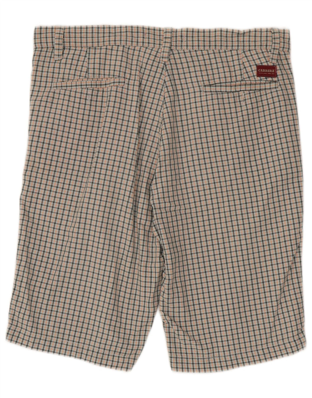 Carrera Pantalones cortos chinos para hombre IT 50 Large W34 Algodón a cuadros multicolor