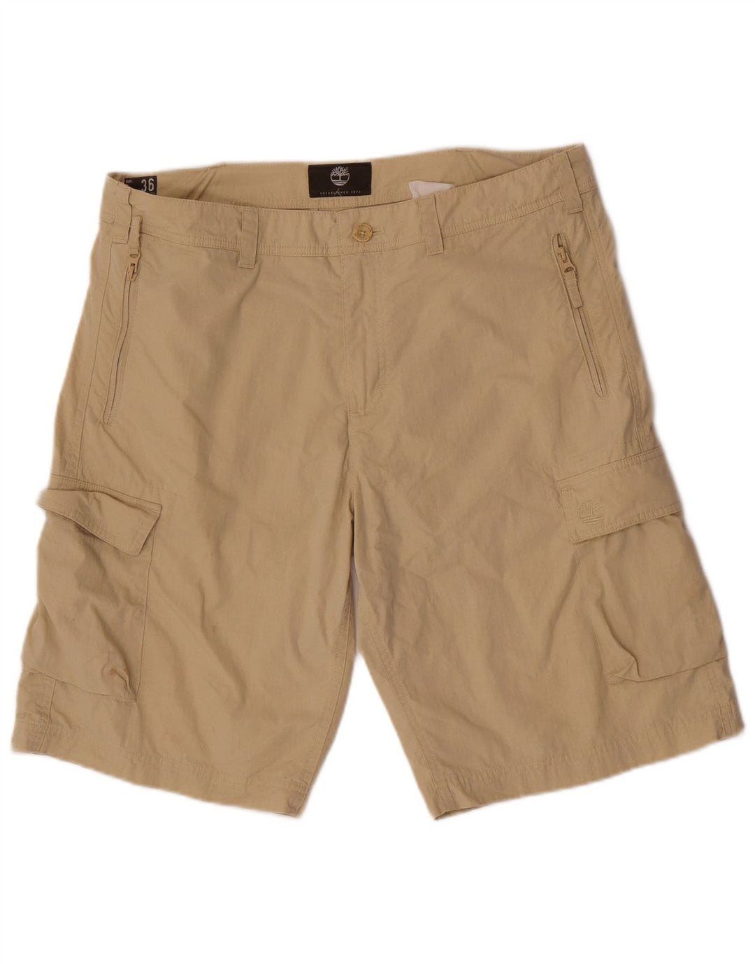 Timberland pantalones cortos cargo para hombre W36 algodón beige grande