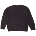 Marks & Spencer Jersey con Cuello en V para Hombre XL Acrílico Azul Marino