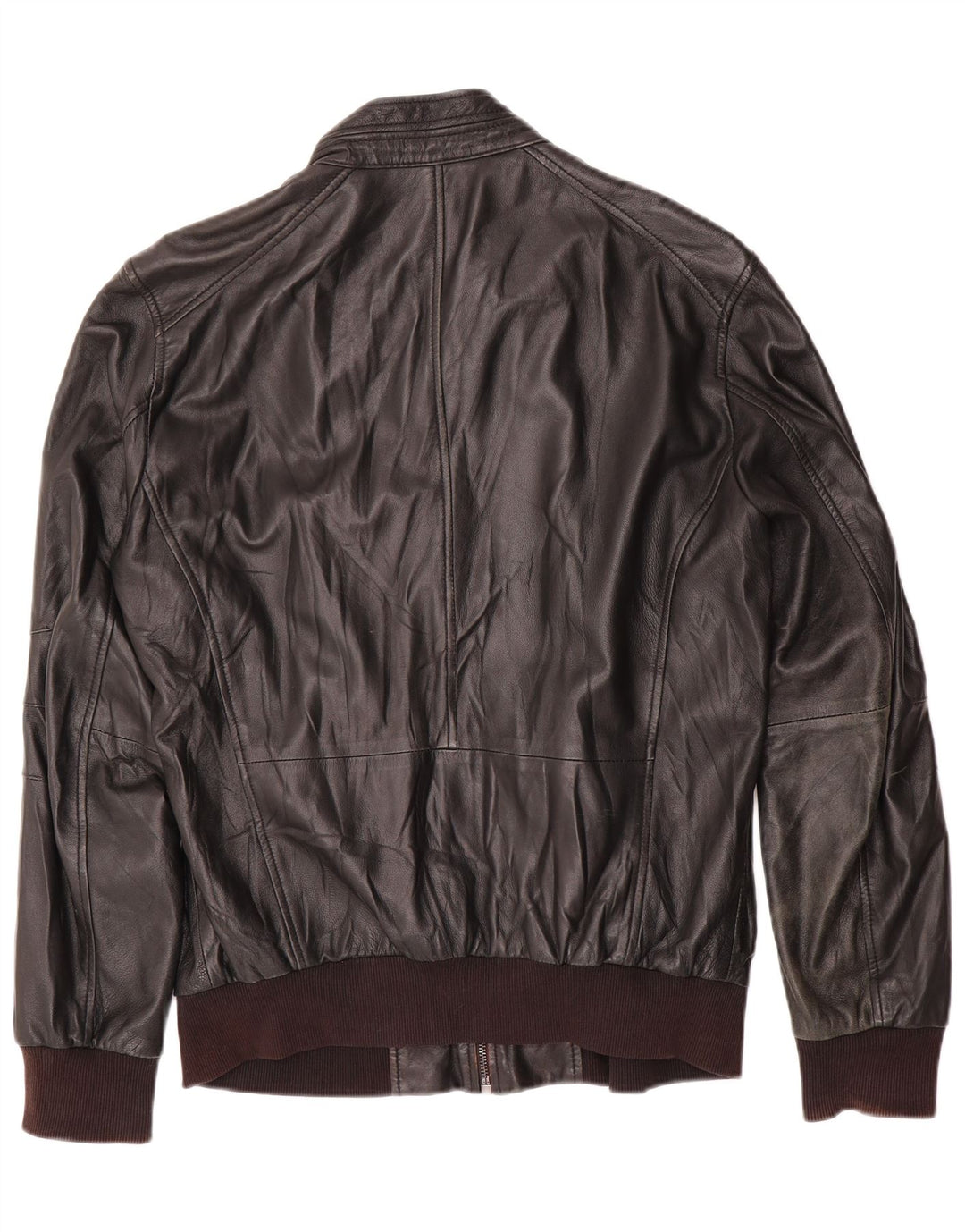 CONBIPEL Chaqueta de cuero para hombre IT 52 Cuero negro grande
