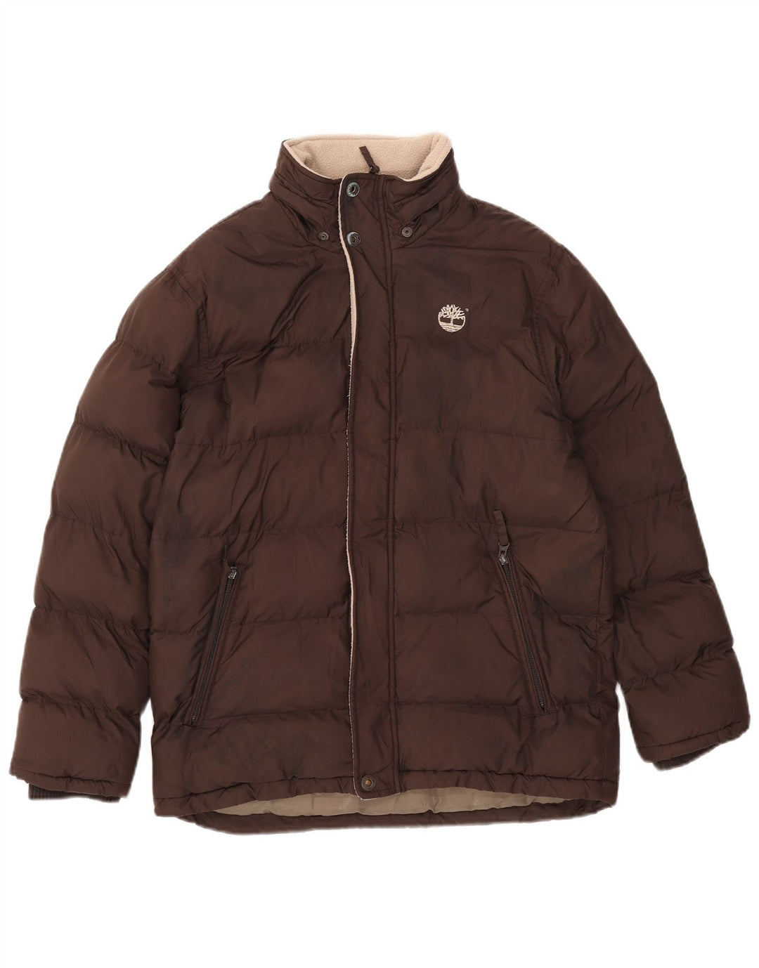 Timberland Chaqueta Acolchada Niño 13-14 Años Marrón Poliéster