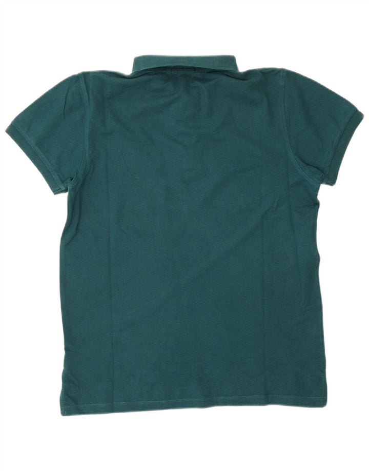 LIU JO Polo Regular Fit para Hombre Algodón Verde Medio