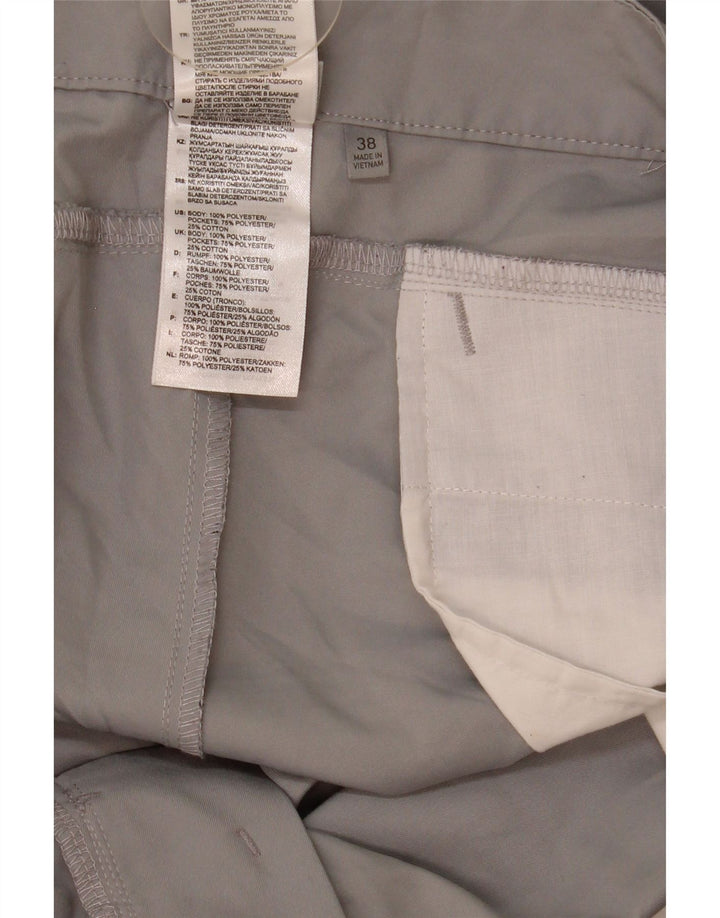 Adidas Mens Chino Shorts W38 XL Gris Poliéster
