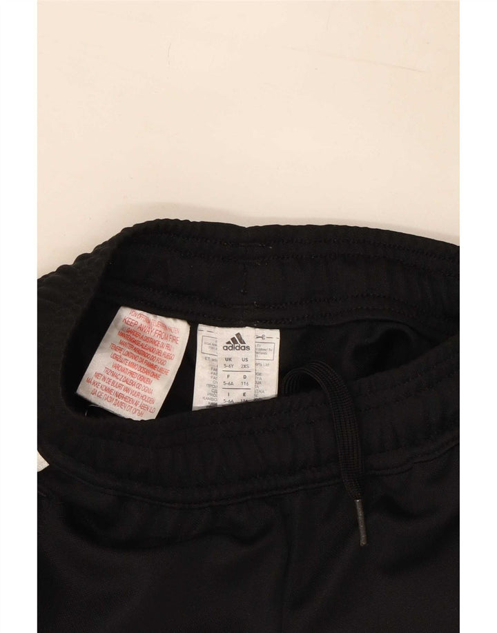 Adidas Chicos Climacool Chándal Pantalones 5-6 Años Negro Poliéster