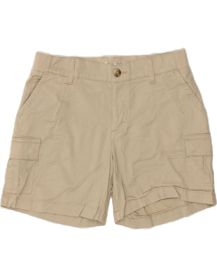 LEE Womens Mid Rise Regular Fit Cargo Shorts W30 Medium Beige Vintage Lee and Second-Hand Lee from Messina Hembry 