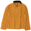 Chaqueta de lluvia vintage para hombre Reino Unido 42 XL Nylon amarillo