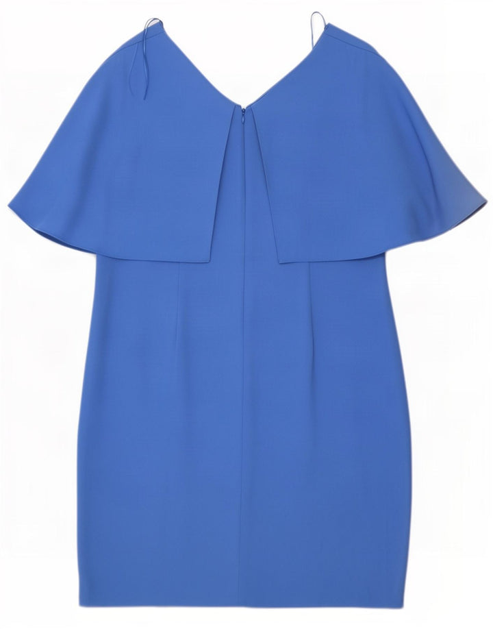 Marks & Spencer Vestido recto para mujer UK 46 Poliéster azul grande