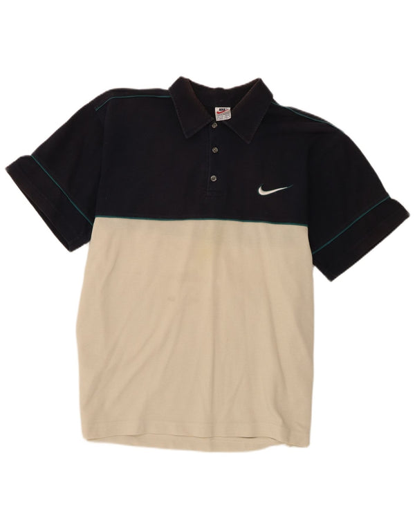 Nike Polo para hombre UK 47/48 2XL Azul marino Colorblock