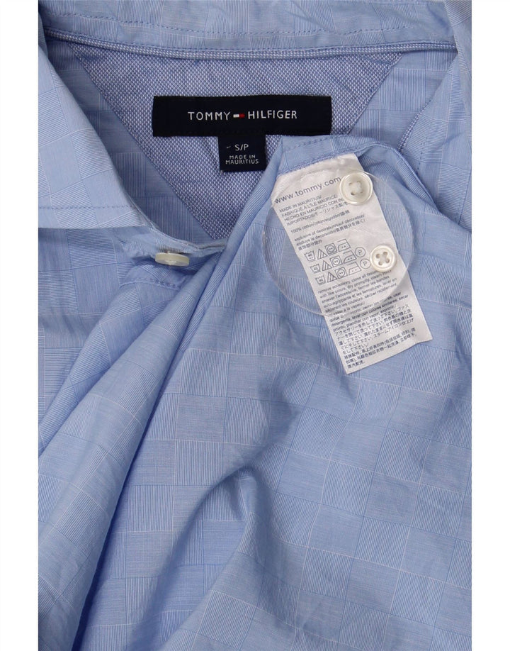 Camisa Tommy Hilfiger Hombre Small Blue Check Cotton