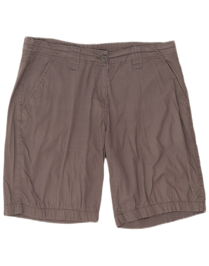 Pantalones cortos chinos para mujer Mountain Warehouse UK 12 Medium W32 Algodón gris