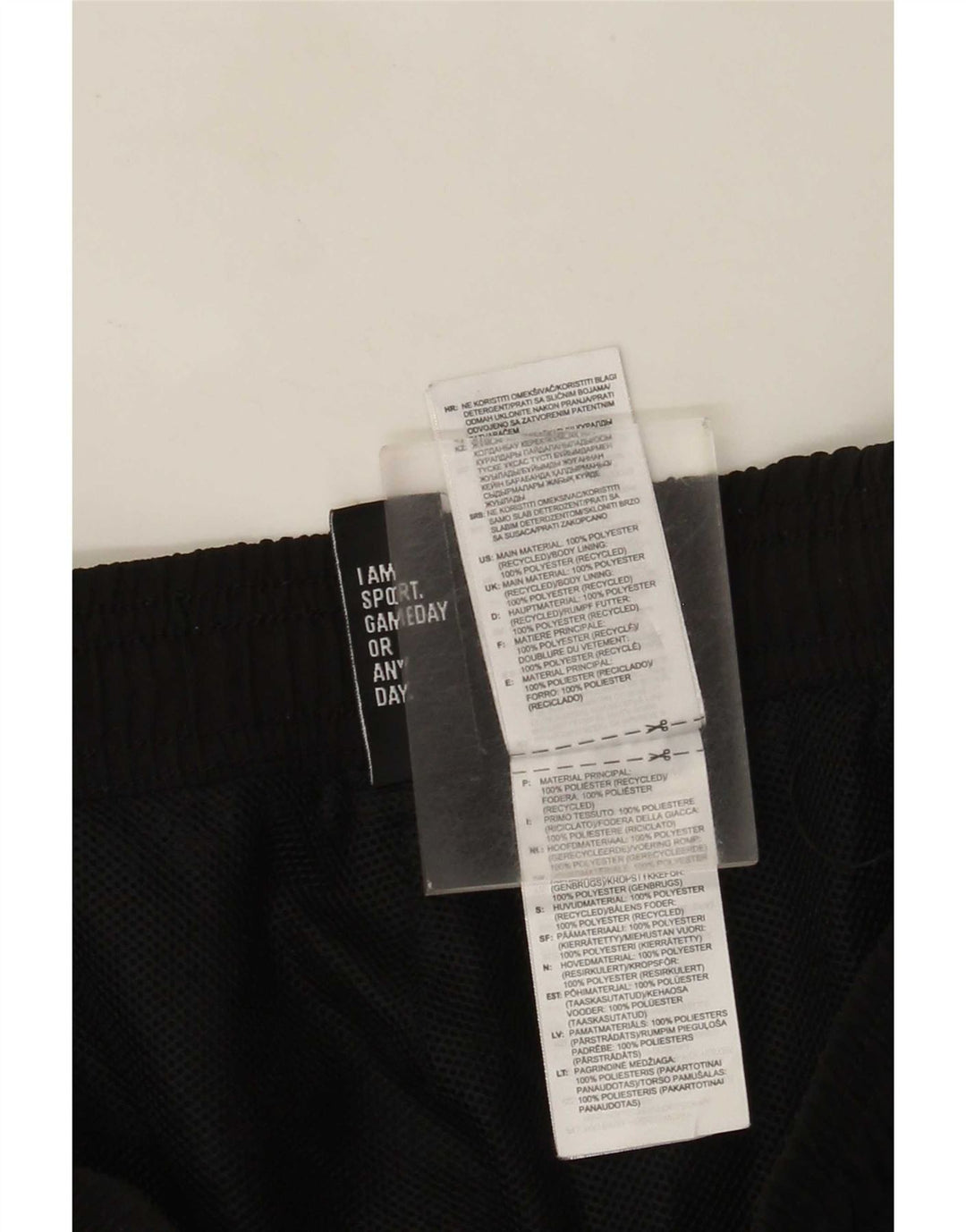 Adidas Hombre Pantalón Chándal Joggers XL Negro Poliéster