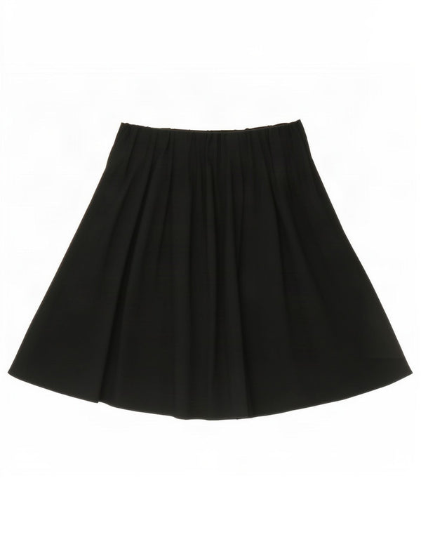 Zara Mujer Falda Plisada Small W26 Viscosa Verde