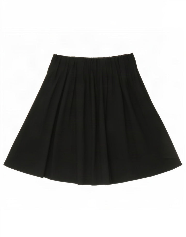 Zara Mujer Falda Plisada Small W26 Viscosa Verde