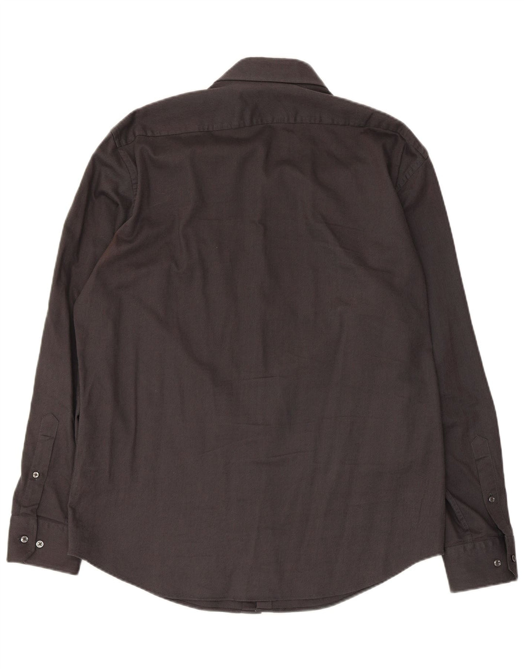 Camisa Hugo Boss Hombre Regular Fit Talla 43 17 XL Algodón Gris