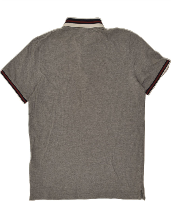 JACK & JONES Mens Polo Shirt Large Grey Cotton | Vintage Jack & Jones | Thrift | Second-Hand Jack & Jones | Used Clothing | Messina Hembry 