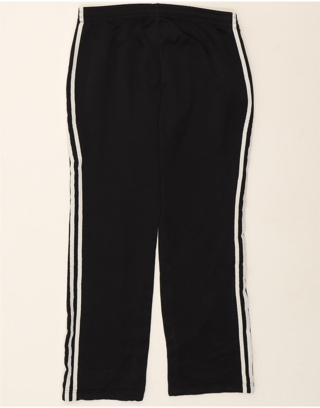 Adidas Pantalones de Chándal para Mujer UK 12/14 Mediano Negro Poliéster